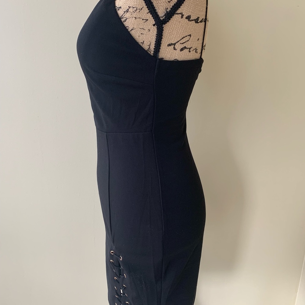 Entry Black Mini Dress - image 5